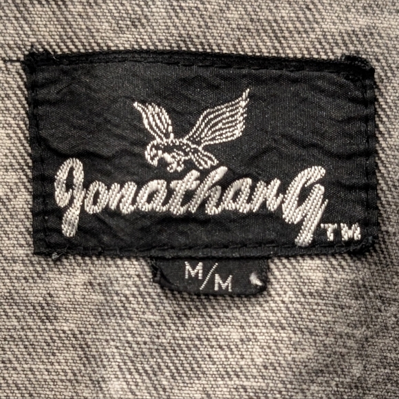 Jonathan G Acid Wash Cropped Jacket - Picture 2 of 9